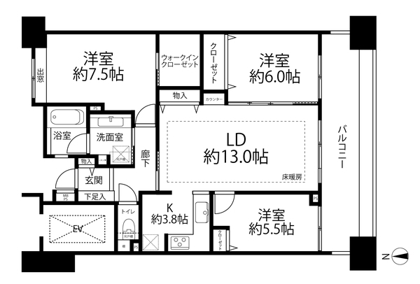ライオンズガーデン府中是政