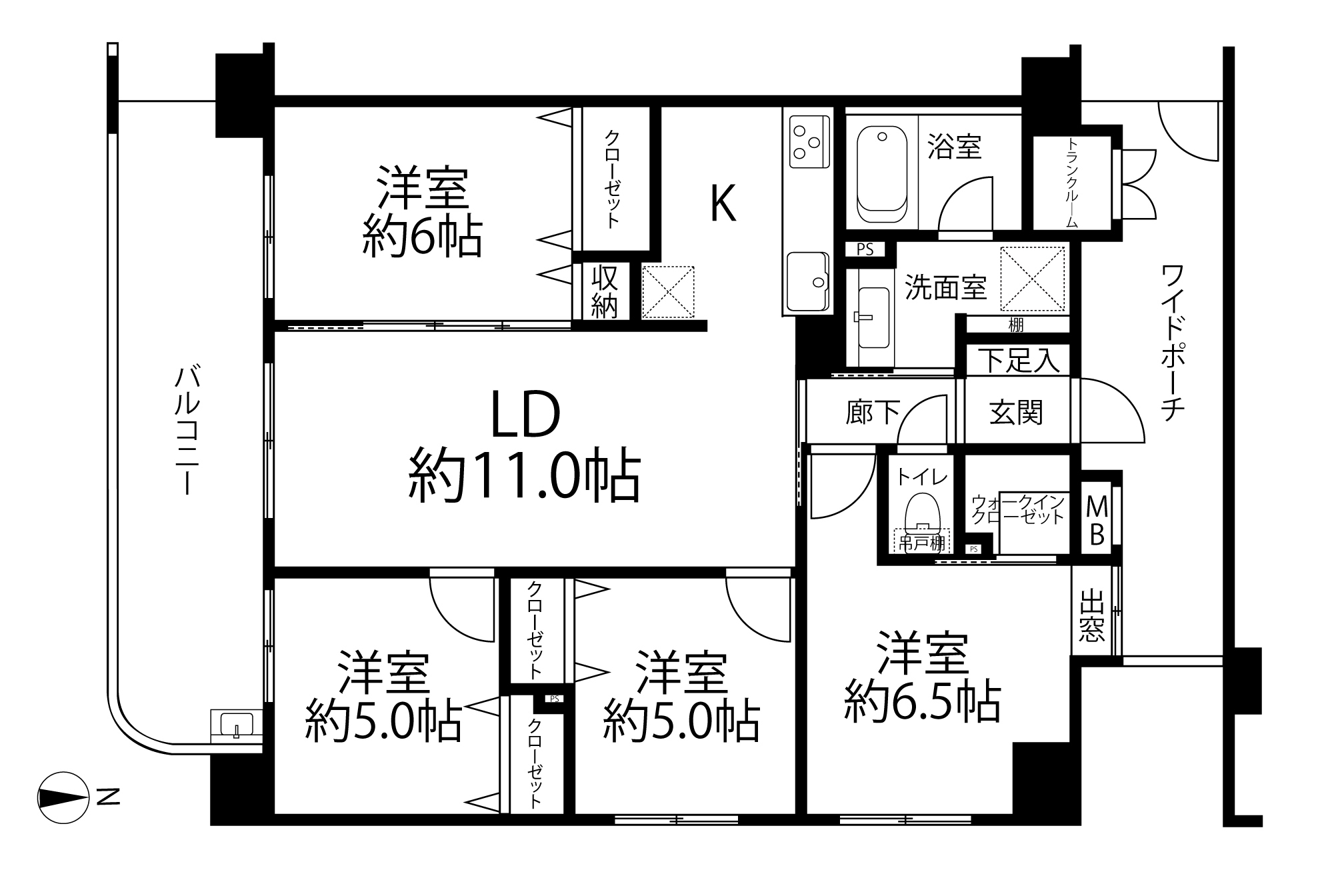 ダイアパレスアンジェロ桜ヶ丘(間取り)