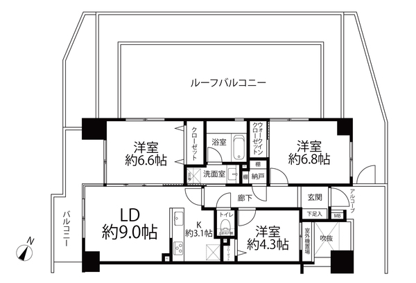 サンヴェール調布・多摩川