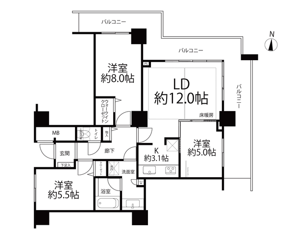イーストコモンズ清澄白河フロントタワー