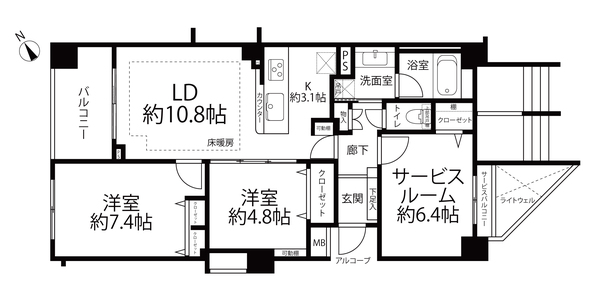 クレッセント千歳船橋