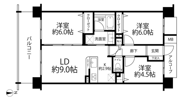 レーベンハイム浮間公園ラグパス