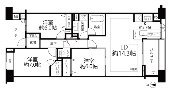 グランソルシオン藤が丘