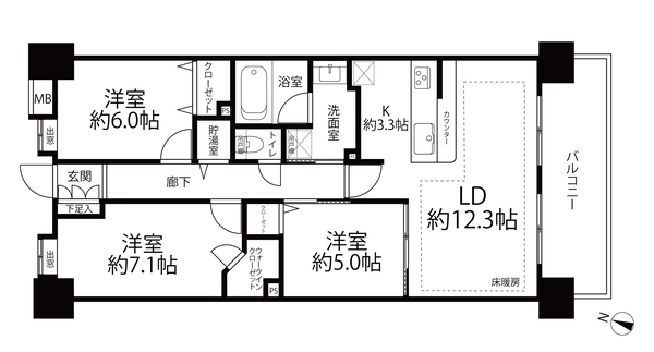 アルフェイス北千住