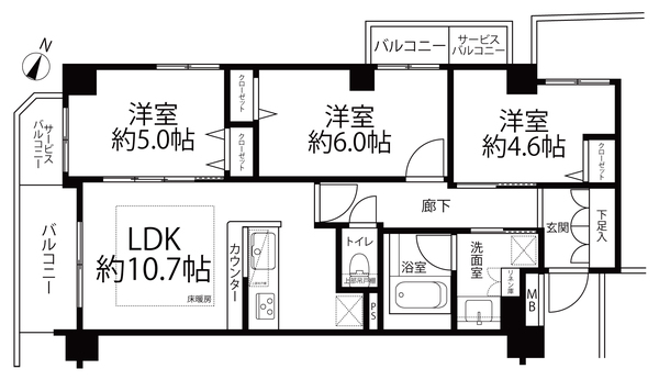 ブリシア不動前