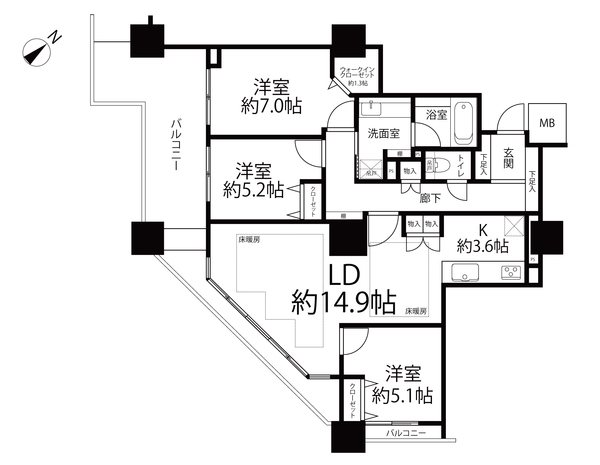 ベイマークスクエアマリナコートタワー