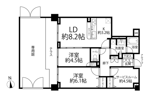 クレストフォルム鷺ノ宮ブライトステージ