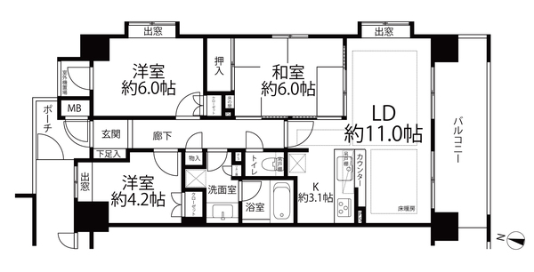 モアグランデ八柱
