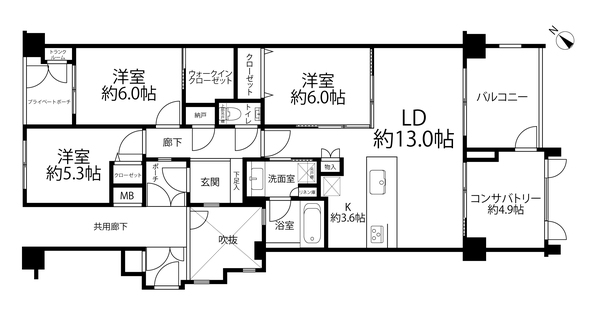 稲毛台ハウス四番館