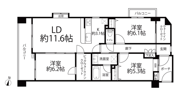 ダイアパレスグランデージ四ツ木