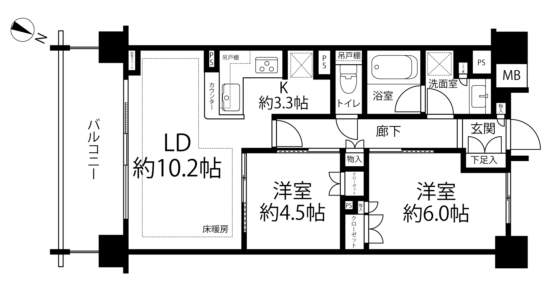 BELISTA早稲田(間取り)