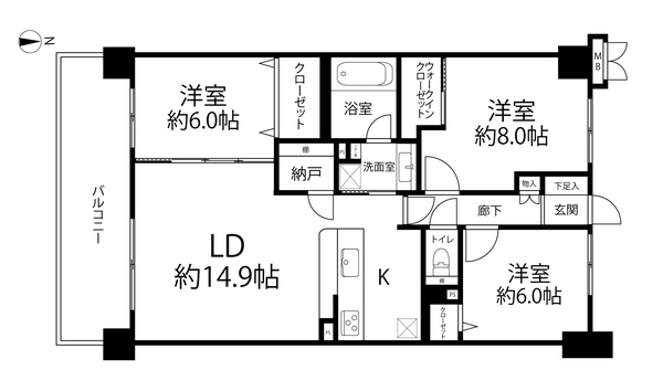 ザ・ウインベル仙台堀公園サニーウイング