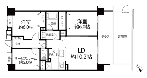 レーベンハイム市川中山ルナルーチェ