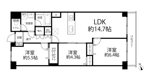 溝の口スカイハイツ