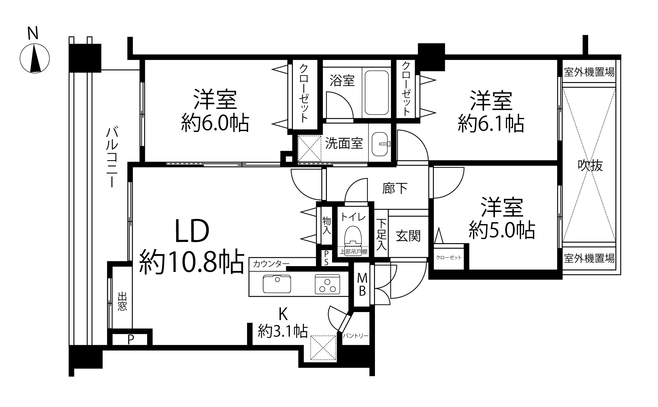 ステイツ西台フロンテージ(間取り)