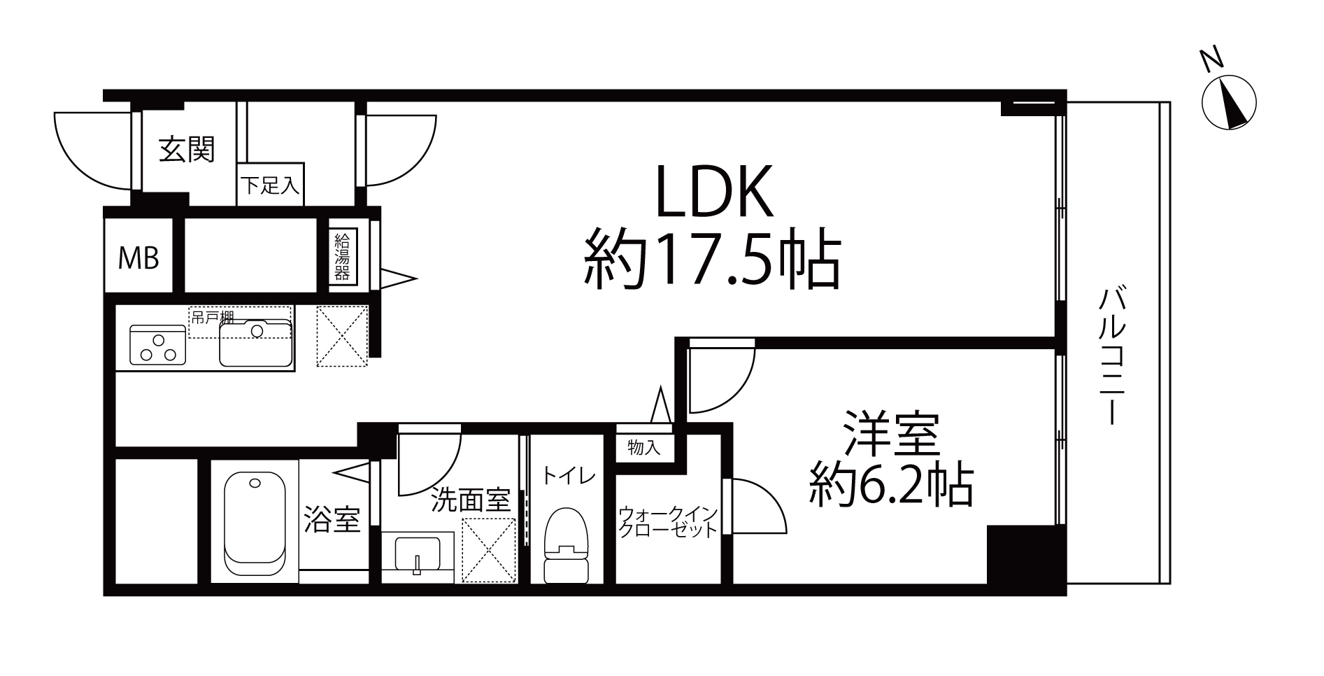 ハマイハイライズ(間取り)