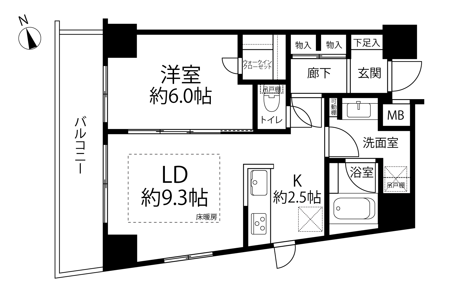 ユニロイヤル西早稲田(間取り)