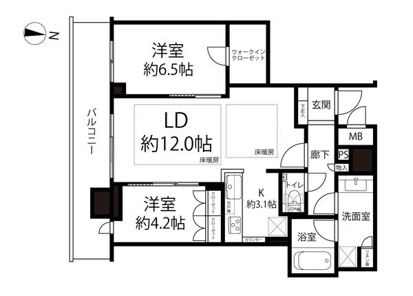 ブランズタワー梅田 North
