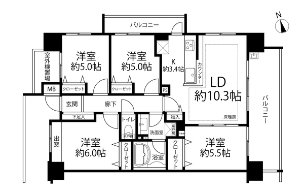 クレアホームズ船橋本町ハイライズ