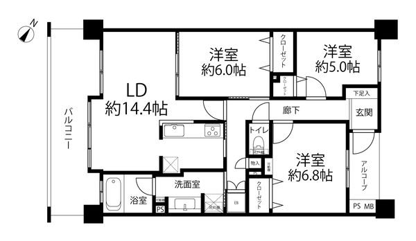 レクセルマンション北千住